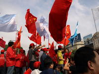 China Banners Waving.jpg Credit: Files Photo